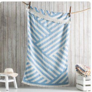 Kikoya - Harmony of Yarn Turkish Beach Towels Cotton 35x70" Pool Bath Bl…